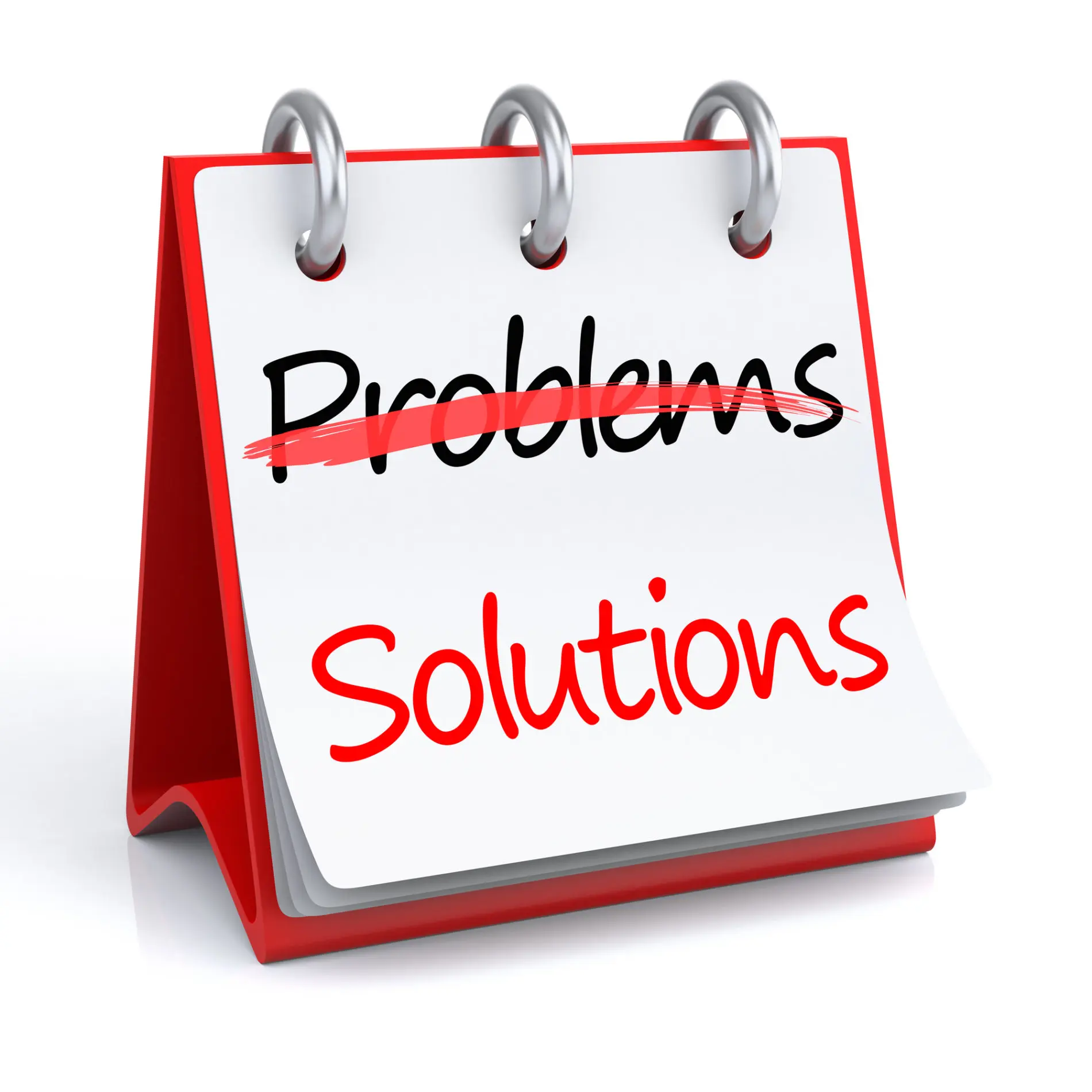 Solutions not problems