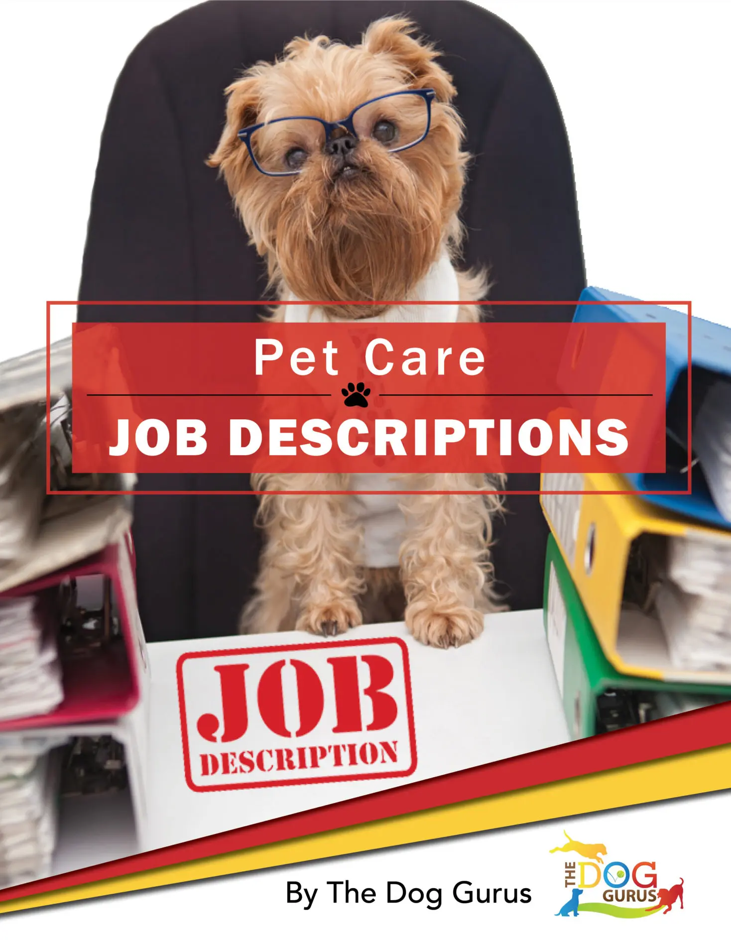 Pet Care Job Descriptions book cover.