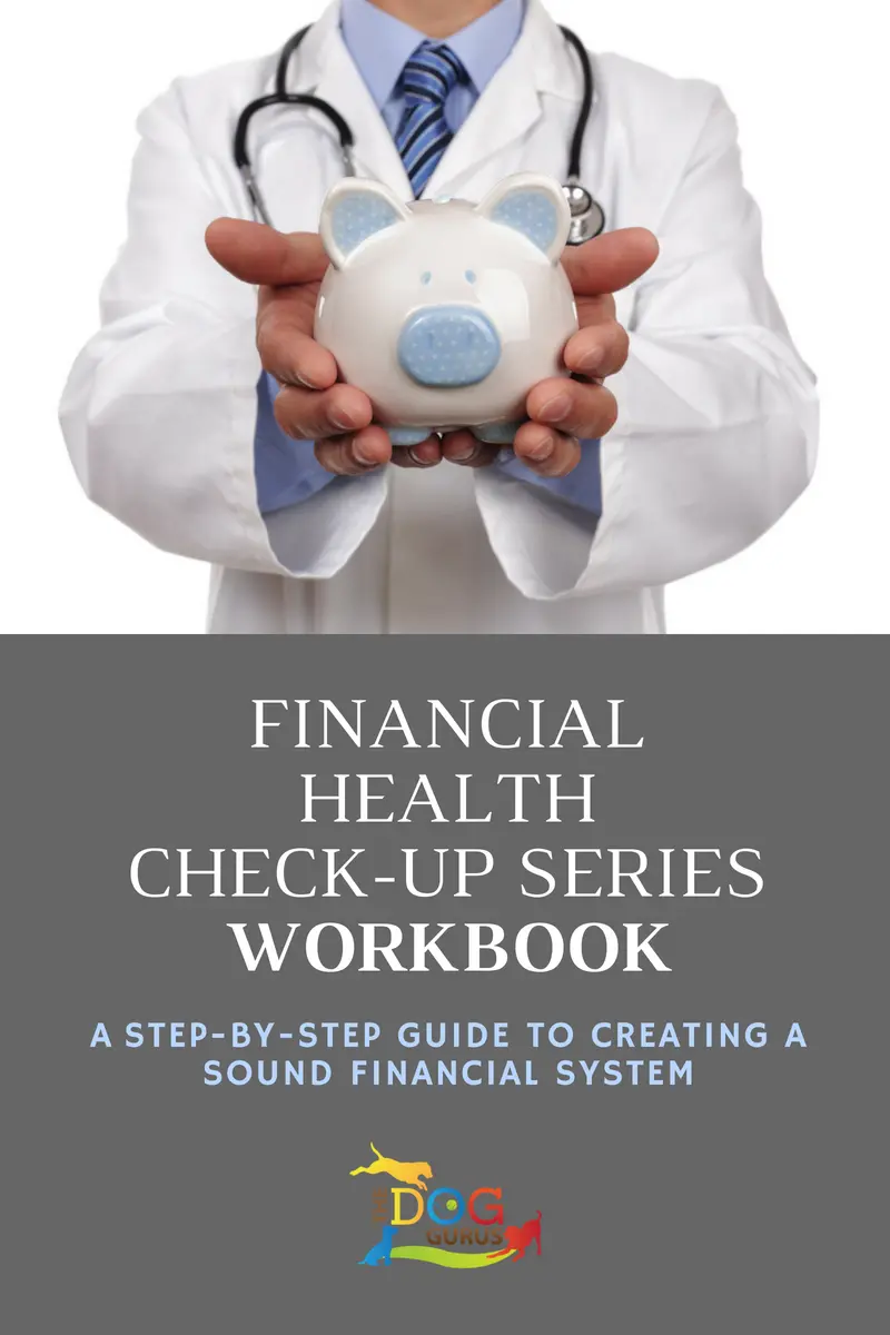 Financial Health Check-Up Series Workbook: A Step-by-Step Guide to Creating a Sound Financial System book cover.