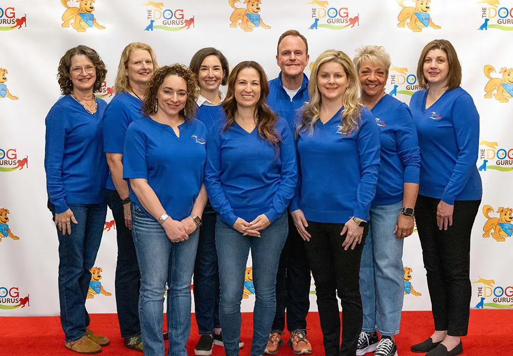 The Dog Gurus team group photo