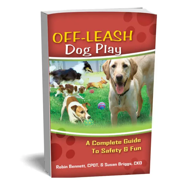 Off leash dog play - book