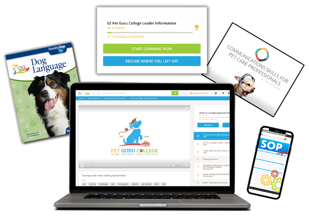 Pet Guru College - The #1 Best-Selling Staff Training in the Pet Care Industry