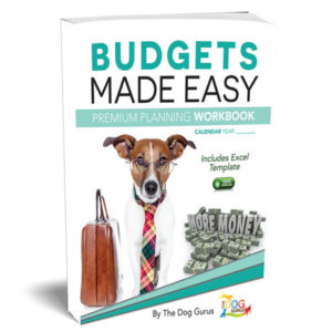 A made-easy workbook to help plan premium budgets prepared by the Dog Gurus.