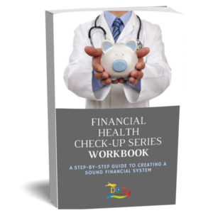 A workbook that povides step-by-step instructions to creating a financial system and was prepared by the dog gurus.