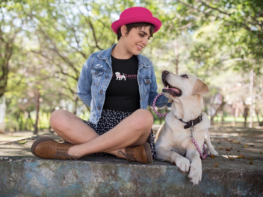 dog is love tee lifestyle 6 1