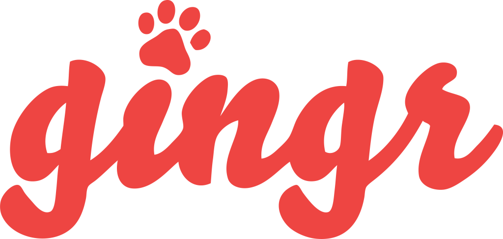Gingr red logo