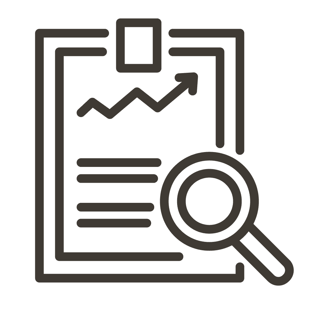black profit network icon